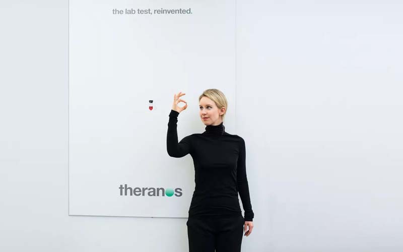 شرکت Theranos و الیزابت هولمز